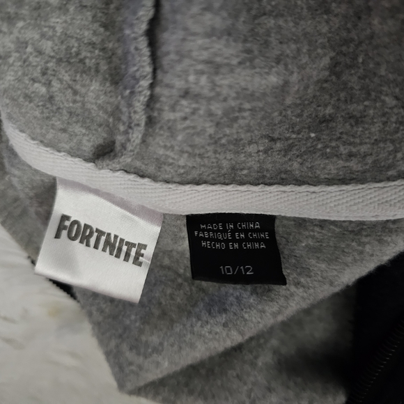 Fortnite Boy's Size Large Zip-Up Hoodie - Picture 5 of 6